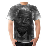 Camiseta Camisa Nelson Mandela África Do Sul 3