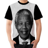 Camiseta Camisa Nelson Mandela Presidente Africa Do Sul 3