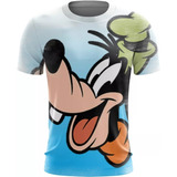 Camiseta Camisa Pateta Cachorro Mickey Minnie