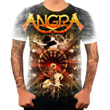 Camiseta Camisa Personalizada Angra Sinfonia Power Metal Hd4