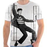 Camiseta Camisa Personalizada Elvis Presley Rei