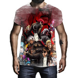 Camiseta Camisa Personalizada Luta The King Of Fighter 3