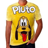 Camiseta Camisa Pluto Cachorro Mickey Minnie Envio Hoje 01