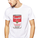 Camiseta Camisa Pop Arte Campbells Andy