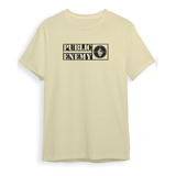 Camiseta Camisa Public Enemy Rap Hip Hop Fight Power Malha