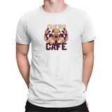 Camiseta Camisa Quero Café Meme Vídeo