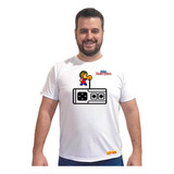 Camiseta Camisa Raglan Master System Game