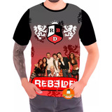 Camiseta Camisa Rbd Rebelde Banda Show