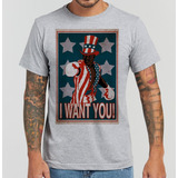 Camiseta Camisa Rocky Balboa Apollo Creed I Want You Filme