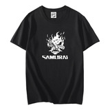 Camiseta Camisa Samurai Cyber Punk 2007 Jogo Online