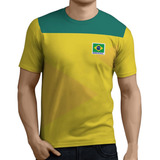 Camiseta Camisa Seleção Brasil Brasileira Olimpiadas