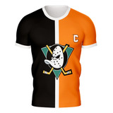 Camiseta Camisa Super Patos Anaheim Ducks Hockey Ref0803