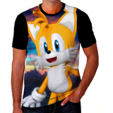 Camiseta Camisa Tails Sonic Serie