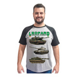 Camiseta Camisa Tanque Guerra Leopard 1 Leopard 2 Blindado