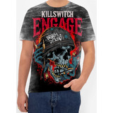 Camiseta Camisa Top Killswitch Engage Banda Rock Metalcore 7