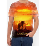 Camiseta Camisa Top Rei Leão Filme