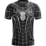 Camiseta Camisa Traje Homem Aranha Herói 3d Envio Hoje 02