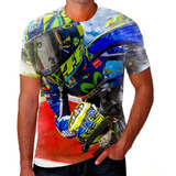 Camiseta Camisa Valentino Rossi 46 Piloto