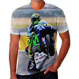 Camiseta Camisa Valentino Rossi Moto Envio