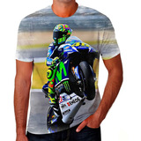 Camiseta Camisa Valentino Rossi Moto