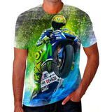 Camiseta Camisa Valentino Rossi Moto Envio