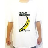 Camiseta Camisa Velvet Underground Andy Banana