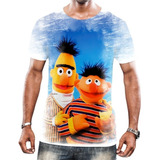 Camiseta Camisa Vila Sésamo Garibaldo Ênio Beto Elmo Abby 6