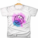 Camiseta Camisa Volei Ball Jogo Personalizada 019