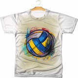 Camiseta Camisa Volei Ball Jogo Personalizada 09