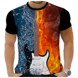 Camiseta Camiseta Guitarra Instrumento Musical Corda