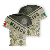 Camiseta Camuflada De Design Mexicano