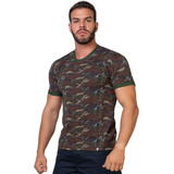 Camiseta Camuflada Fab Aeronáutica Impactus