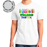 Camiseta Carnaval Fígado Total Flex Camisa Personalizada