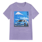 Camiseta Carro Monte Fuji Street Wear Minimalistic Entertain