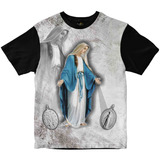Camiseta Católica Religiosa Nossa Senhora Das