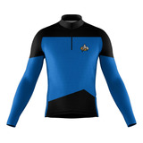 Camiseta Ciclismo Star Trek Next Azul