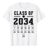 Camiseta Classe De 2034 Cresça