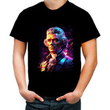 Camiseta Colorida Thomas Jefferson Presidente Do