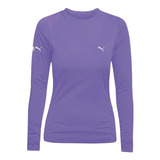 Camiseta Com Proteção Solar Manga Longa Uv50+ Feminina