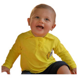 Camiseta Com Proteção Uv Polo Bebê 