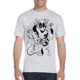 Camiseta Comics Hq Marvel Vingadores Deadpool