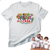 Camiseta Criança Adulto Festa Junina Promoção Oferta Rápida