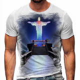Camiseta Cristo Redentor Jesus Rio Janeiro