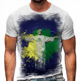 Camiseta Cristo Redentor Rio Janeiro Brasil