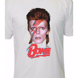 Camiseta David Bowie Banda Rock Metal