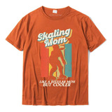 Camiseta De Patinação Skating Mom Mother