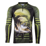 Camiseta De Pesca King Proteção Solar