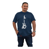 Camiseta De Rock Camisa Guitarra Plus