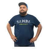 Camiseta De Samba Camisa Sambista Plus Size Tamanho Especial