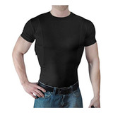 Camiseta De Transporte Oculto Com Roupas Táticas, Coldre De